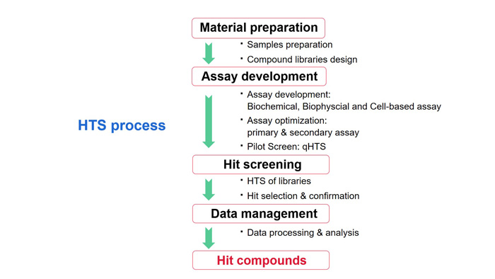 Fig.2 The Schematic diagram of BOC Sciences’s HTS process